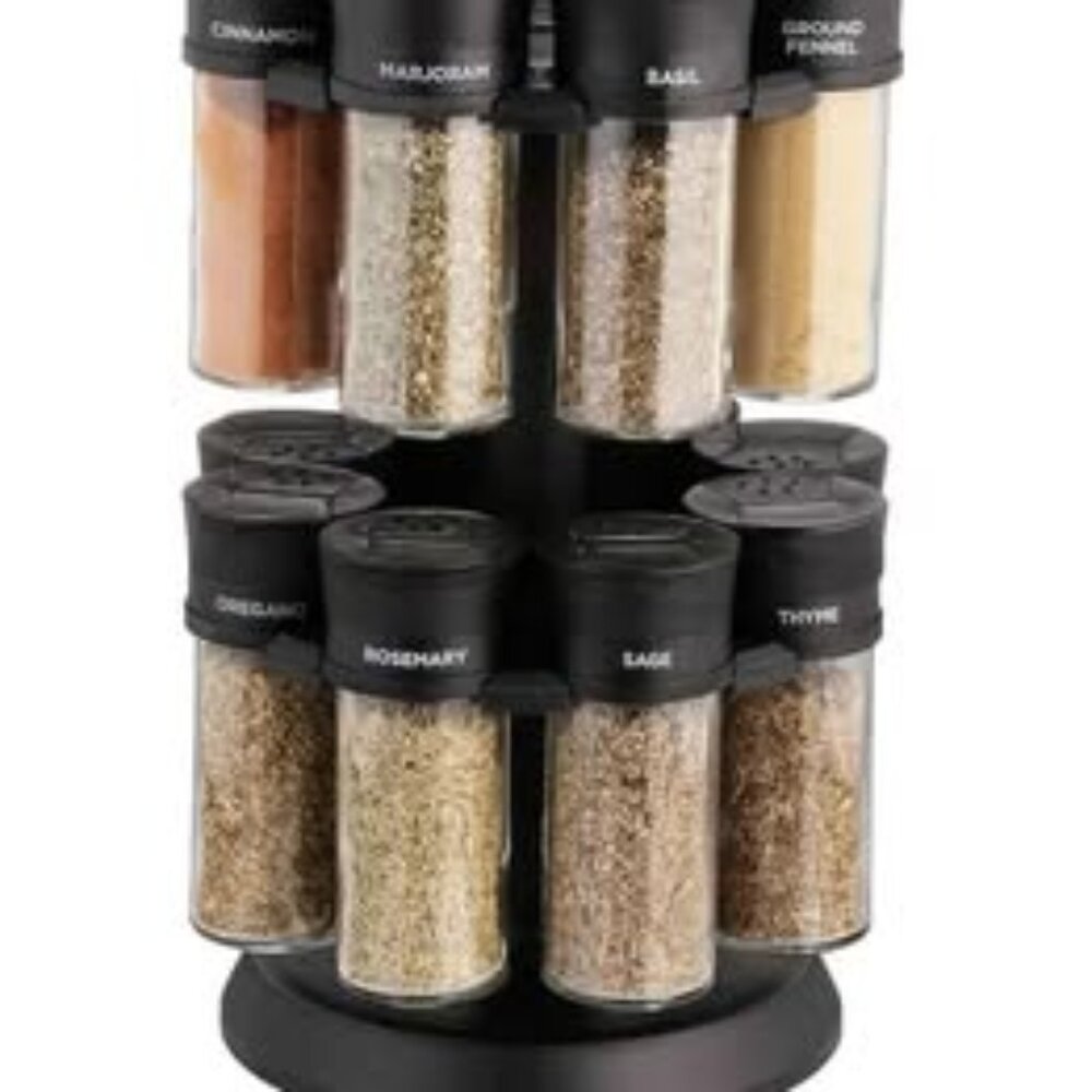 Spice Jar, Spice Rack Set, 17 Spice Jars, Spice Organizer for Cabinet, Spice